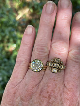 Load image into Gallery viewer, 14k Yellow Gold 4.65 Carat Old European Cut Carat Lab Grown Diamond Engagement Ring