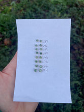 Load image into Gallery viewer, .86 carat 14K Gold Teal Sapphire Stud Earrings