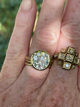 Load image into Gallery viewer, 14k Yellow Gold 4.65 Carat Old European Cut Carat Lab Grown Diamond Engagement Ring