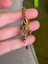 Load image into Gallery viewer, 14k Yellow Gold Snake bracelet