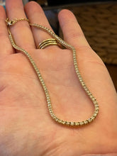 Load image into Gallery viewer, 3.17 carat Diamond Tennis Necklace