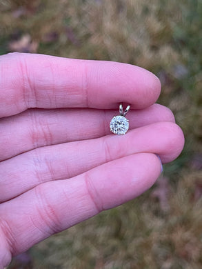 .91 Carat I/J VS2 Diamond Pendant