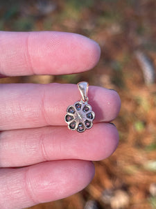 Antique Pearl and Diamond Cluster Pendant
