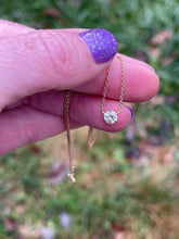 Load image into Gallery viewer, .42 Old Mine Cut Diamond Solitaire Necklace