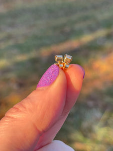 .42ct Tapered Diamond Baguette Stud Earrings
