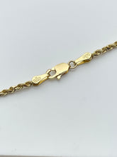 Load image into Gallery viewer, 24” 14k Yellow Gold Rope Chain